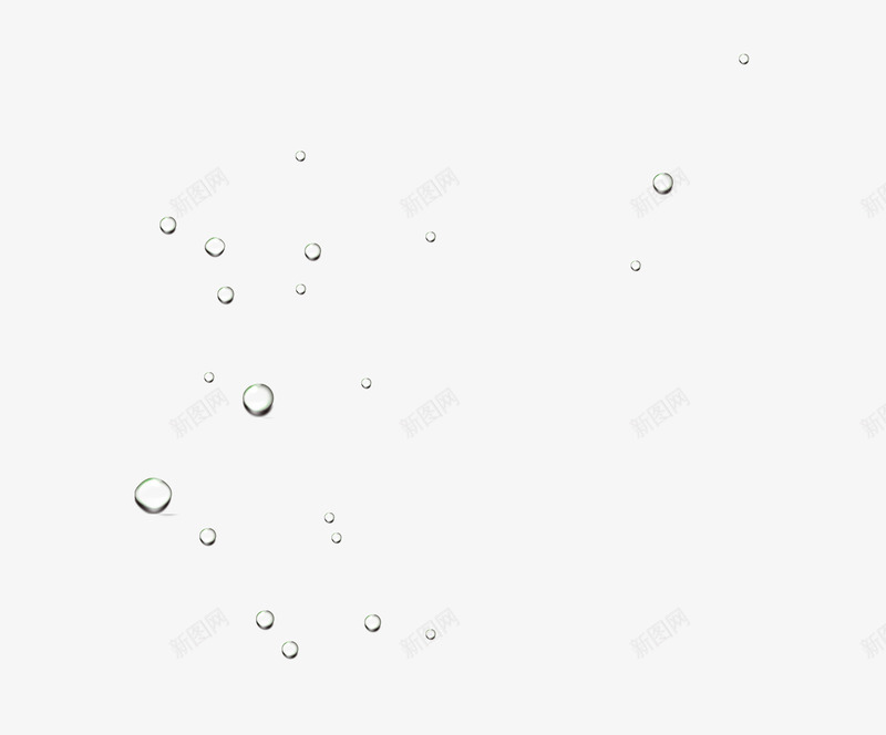水珠透明漂浮装饰png免抠素材_新图网 https://ixintu.com 水珠 漂浮 装饰 透明