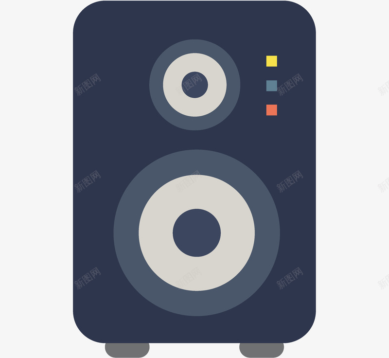 音响png免抠素材_新图网 https://ixintu.com 卡通音响 娱乐 工作 扁平 现代科技 生活 电商 电子产品 电子产品元素 电子音响 音响