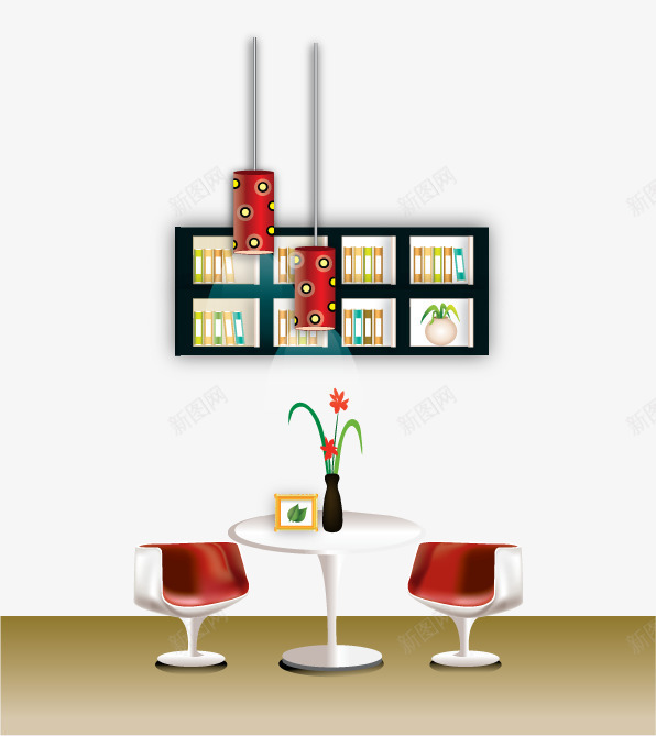 元素时尚家居墙纸吊灯装饰矢量图ai免抠素材_新图网 https://ixintu.com 吊灯 墙纸 时尚家居 矢量元素 装饰 矢量图