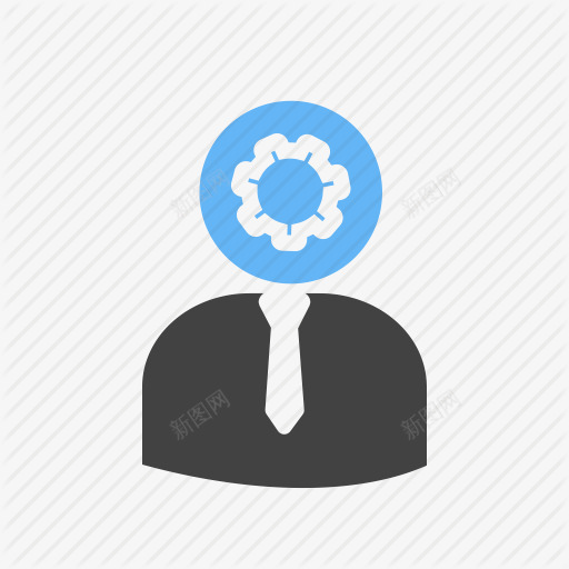 扁平系统管理员图标png_新图网 https://ixintu.com 商务 应用图标 扁平 简洁 管理员图标 系统管理员 系统管理员图标 网页图标