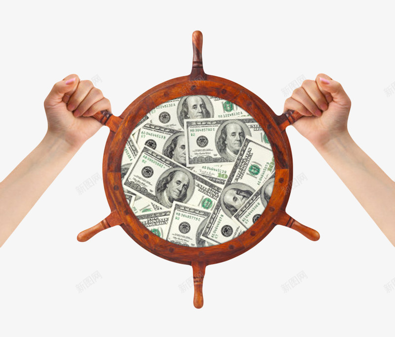 棕色控制方向的手握着的舵盘实物png免抠素材_新图网 https://ixintu.com 中国造船发明 方向 美元 美国总统 美金 航向 舵盘 船 船尾 船尾舵 船舵 转向