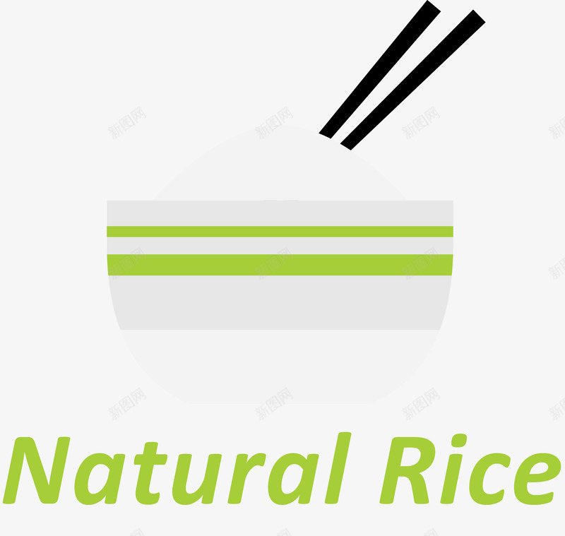 自然生态米饭LOGO图标png_新图网 https://ixintu.com LOGO 五谷杂粮 大米 水稻 稻子 稻子logou 米 米糠 米饭 粮食 食物
