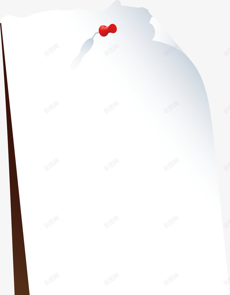 按钉纸张png免抠素材_新图网 https://ixintu.com 卡通日记纸 按钉 日记纸 日记纸张 日记纸笔 纸张