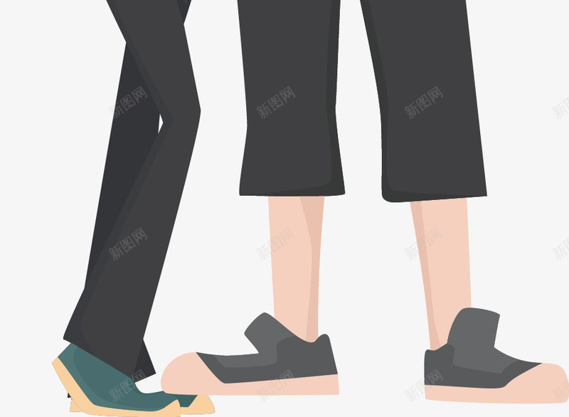 身边的男孩png免抠素材_新图网 https://ixintu.com 卡通人物 女生 爱慕 男生 附近的人