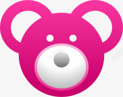 粉红色的熊婴儿Janababyicons图标png_新图网 https://ixintu.com baby bear pink 婴儿 熊 粉红色的