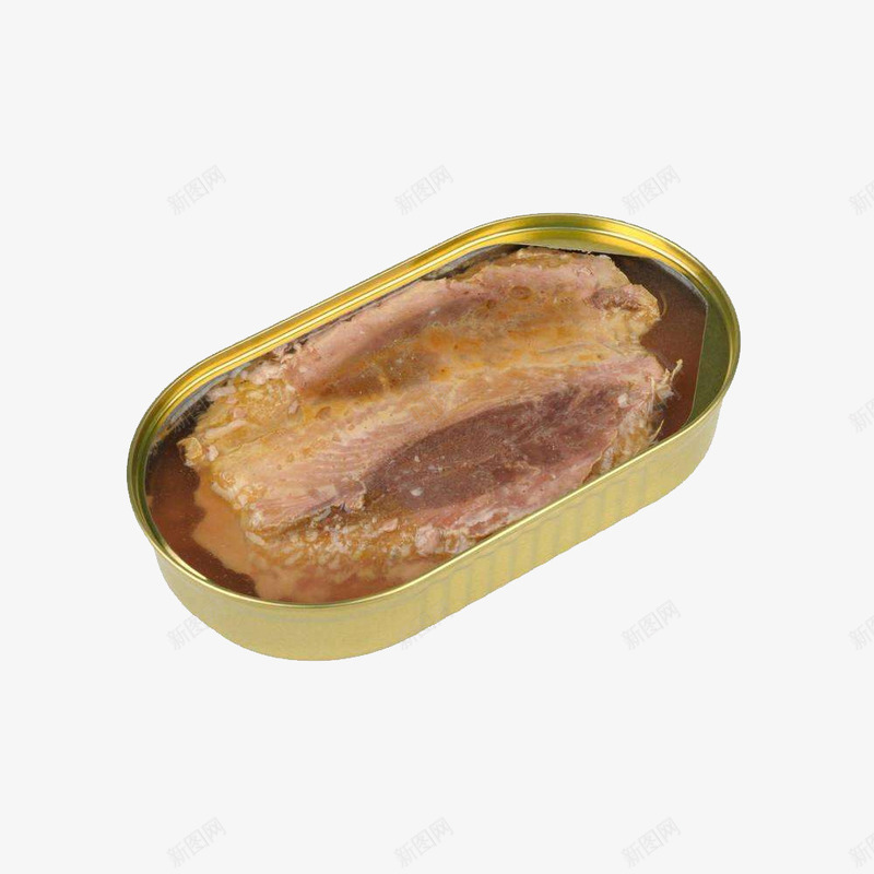 打开的金枪鱼块罐头png免抠素材_新图网 https://ixintu.com 密封食品 拆封 罐头 美食产品 金枪鱼 金枪鱼块 金枪鱼罐头