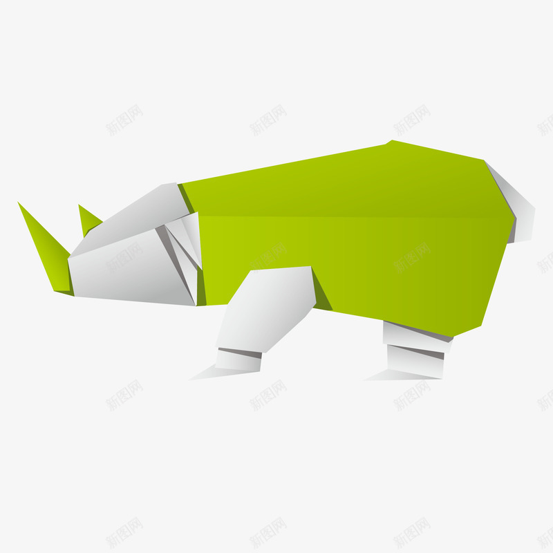 卡通折纸手工艺品动物矢量图ai免抠素材_新图网 https://ixintu.com 可爱 学校 小学 幼儿 彩色 手绘 折纸 纸张 美术课 课外活动 矢量图