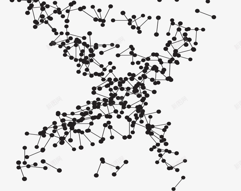 双螺旋分子结构png免抠素材_新图网 https://ixintu.com DNF分子 分子结构 双螺旋 矢量素材 科技效果 粒子结构