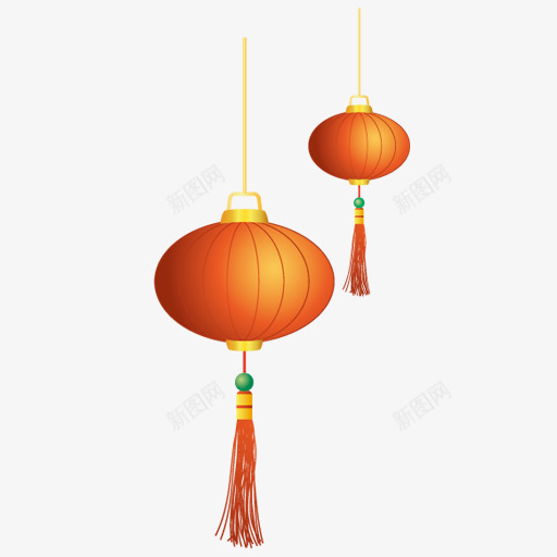 灯笼春节的灯笼图标png_新图网 https://ixintu.com 图标 春节 灯笼