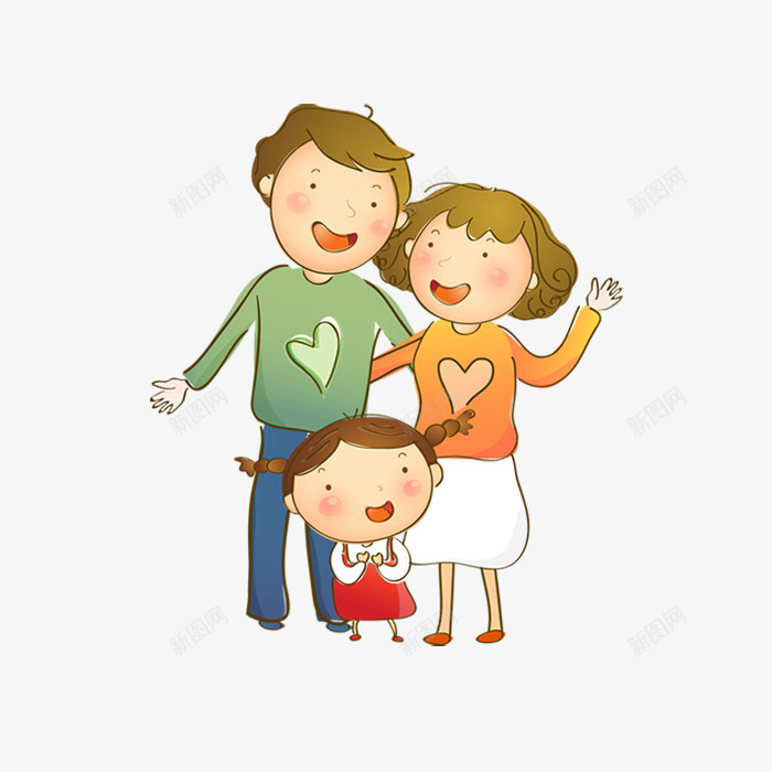 家人png免抠素材_新图网 https://ixintu.com 亲情 卡通人物 团圆 团聚 家 家人 年夜饭 新年 温馨 聚餐 装饰素材 过年 除夕