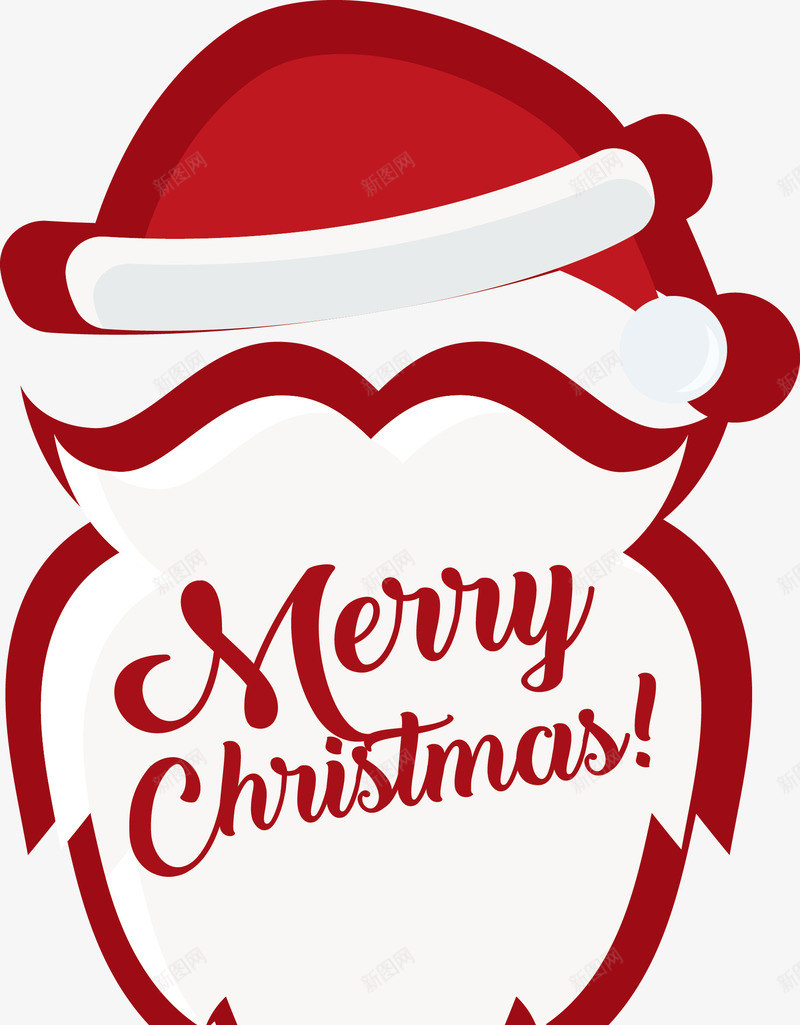 圣诞节圣诞老人merrychr矢量图ai免抠素材_新图网 https://ixintu.com merrychristmas 圣诞老人 圣诞老人大胡子边框 圣诞节 圣诞节圣诞老人merrychristmas矢量素材免费下载 装饰 矢量图