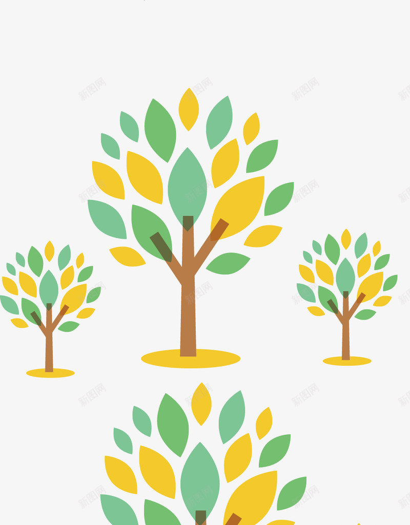 手绘树活动png免抠素材_新图网 https://ixintu.com 手绘 手绘彩树 春天 春节 树 植树节 环保 生态环保 绿色 背景