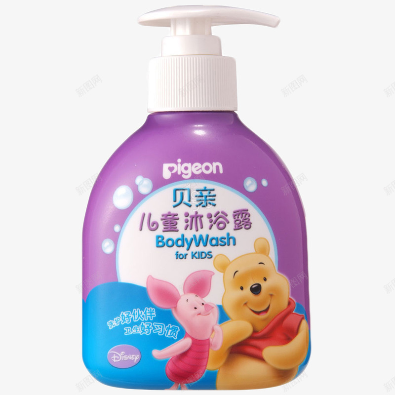 贝亲儿童沐浴乳png免抠素材_新图网 https://ixintu.com 产品实物 儿童 清香 绿色环保