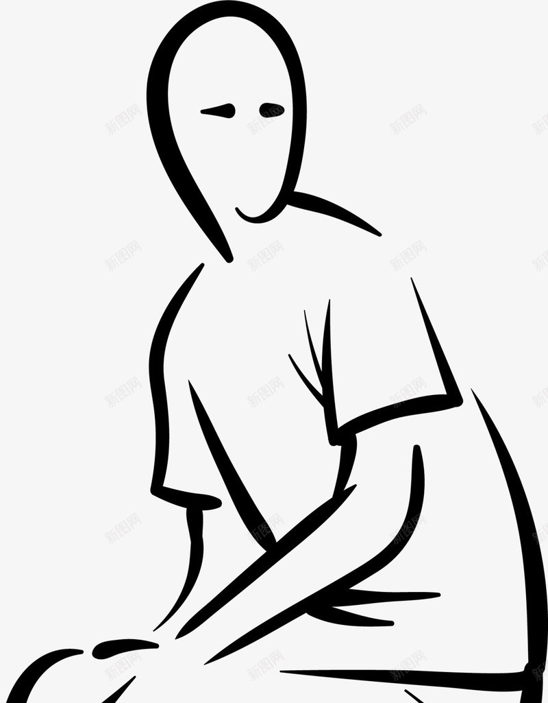 黑色线条篮球运动员图标png_新图网 https://ixintu.com 体育 打篮球 球类运动 球赛 竞技 篮球运动员 锻炼
