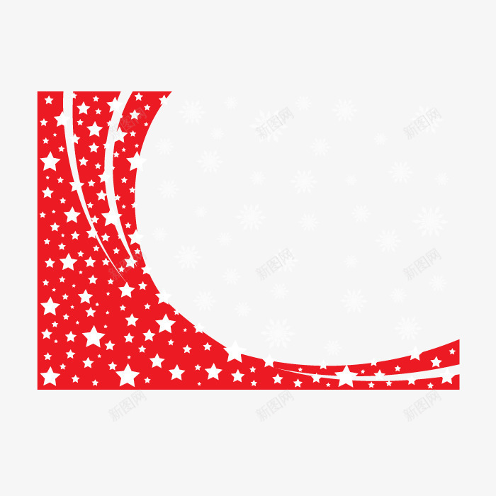 闪亮星星边框矢量图ai免抠素材_新图网 https://ixintu.com 圣诞节元素 矢量闪亮星星边框 花纹边框 矢量图