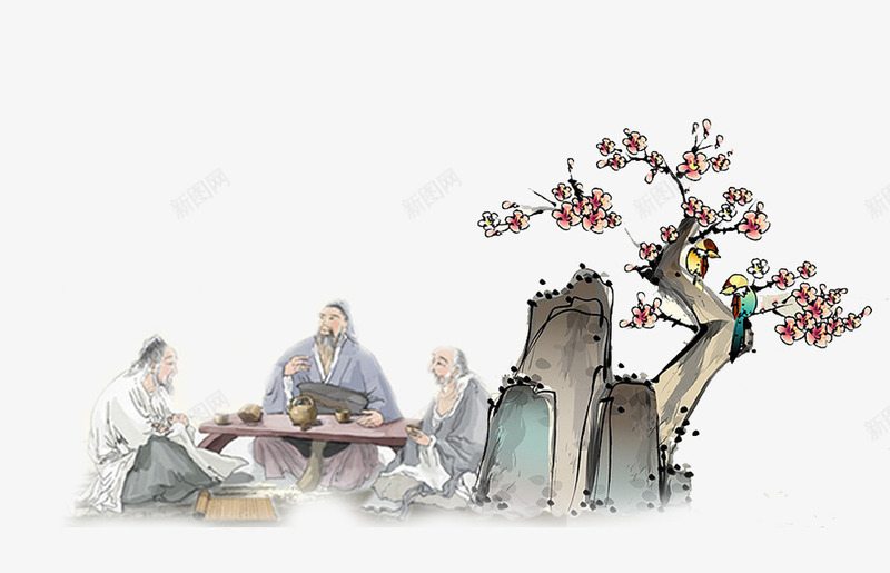 教师节师恩难忘复古风插画psd免抠素材_新图网 https://ixintu.com 书本 复古风插画 师恩难忘 感恩教师节 教师节 教师节快乐 校园文化