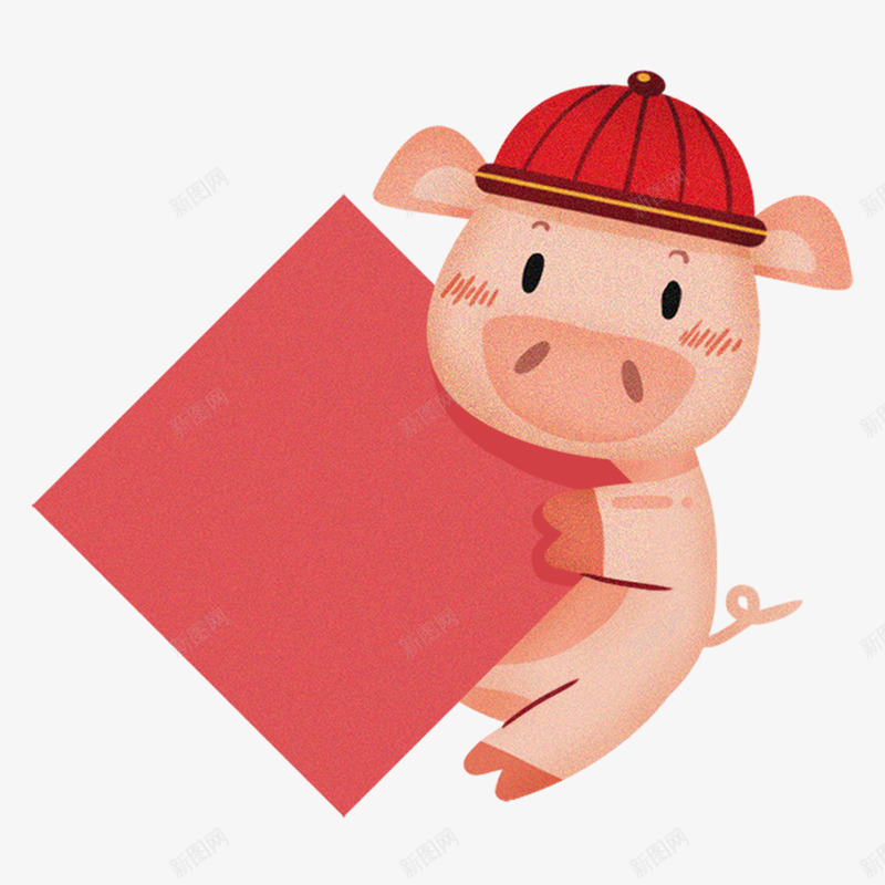 天蓬迎春猪年大吉psd免抠素材_新图网 https://ixintu.com 2019 2019春节 2019猪年 喜庆猪 猪年 猪年2019 猪年促销 猪年大吉