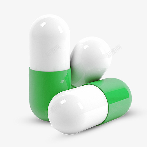 立体卡通药丸png免抠素材_新图网 https://ixintu.com 中医西医 医生医用医院 医疗科技 喝药卡通图 喝药矢量图 立体卡通药丸 药物治疗