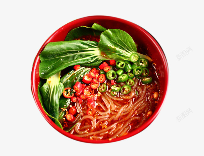 重庆酸辣粉png免抠素材_新图网 https://ixintu.com png图片素材 产品实物 免费png素材 瓷碗 绿色食品 美食 蔬菜 重庆酸辣粉 青菜