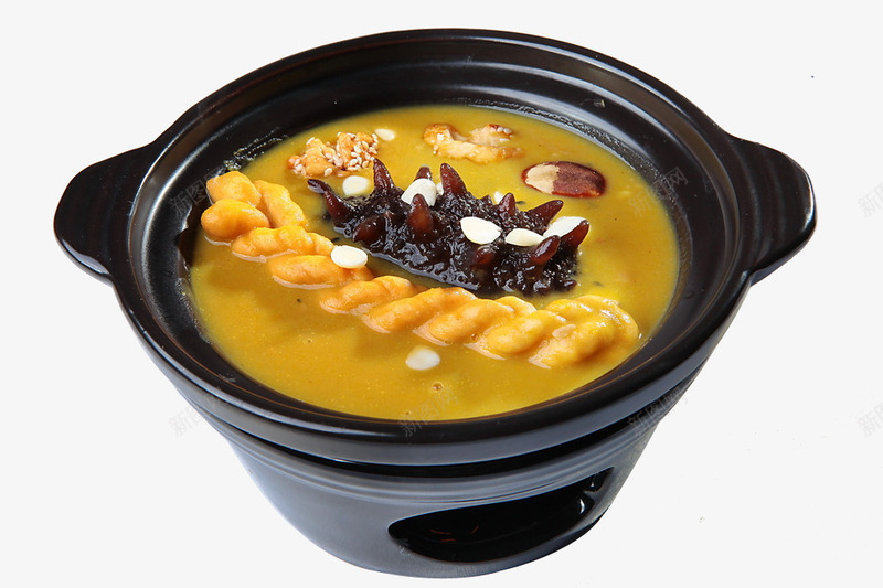 金汤燕麦油茶煮辽参png免抠素材_新图网 https://ixintu.com 健康 免抠图片 养生 实物 摄影 油茶 甜食 粤菜 美味 美食 饮食