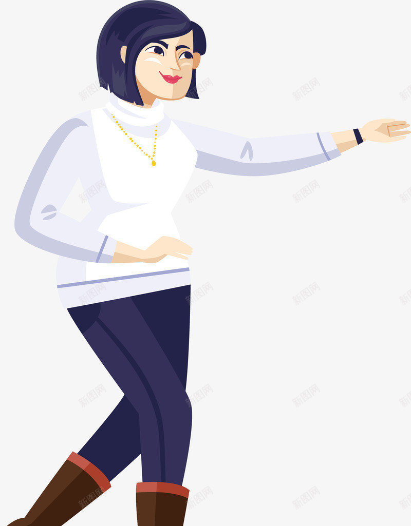 新年派对跳舞的人矢量图ai免抠素材_新图网 https://ixintu.com 年会跳舞 派对跳舞 矢量png 表演节目 跳舞 跳舞的人 矢量图