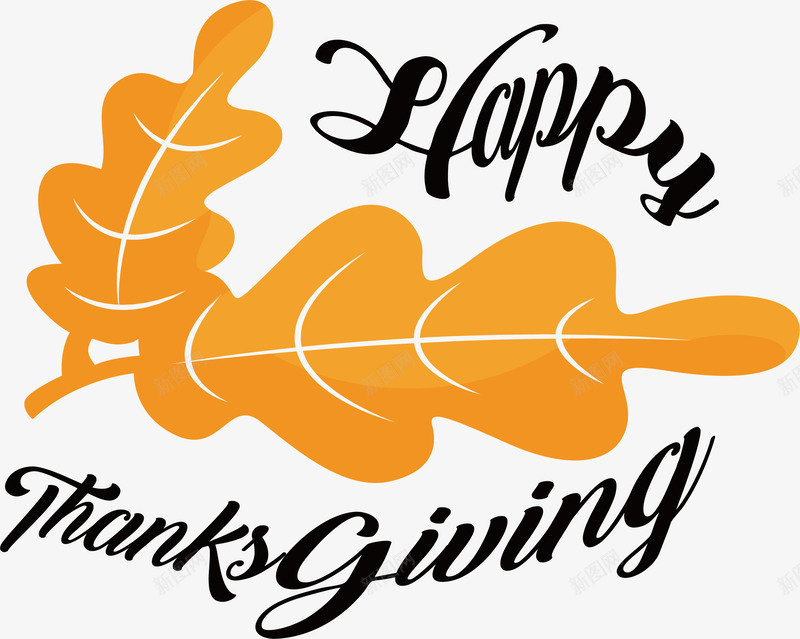 黄色感恩节树叶矢量图ai免抠素材_新图网 https://ixintu.com Thanksgiving 感恩节 感恩节快乐 树叶 矢量png 黄色树叶 矢量图