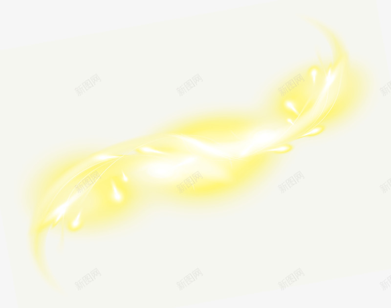 黄色梦幻光芒效果元素png免抠素材_新图网 https://ixintu.com 光芒 免抠PNG 效果元素 梦幻 黄色