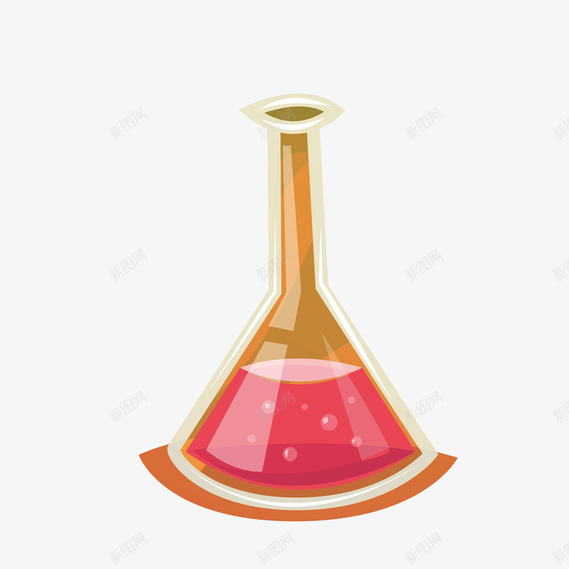 化学试剂瓶png免抠素材_新图网 https://ixintu.com 便签 办公用品 学习用品 文具 笔 纸