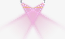 粉色光效舞台灯光素材