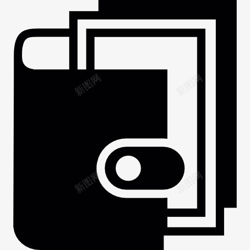 打开钱包文件内图标png_新图网 https://ixintu.com 打开钱包 教育 纸 账单 钱