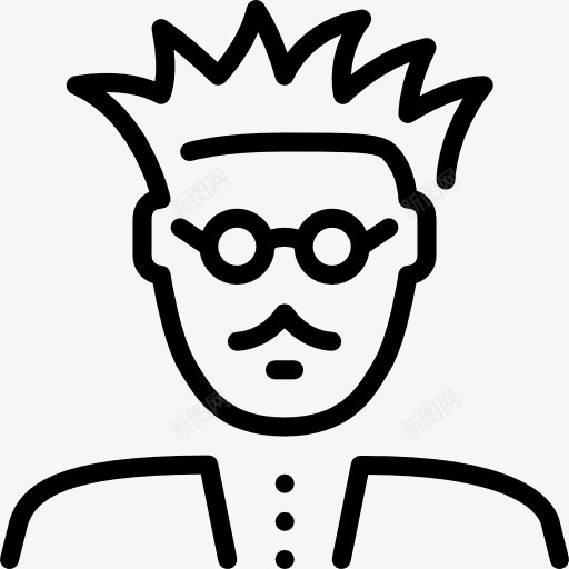 科学家图标png_新图网 https://ixintu.com 人 化工 实验室 实验室技术员 护目镜 瓶 用户 科学家 职业和工作