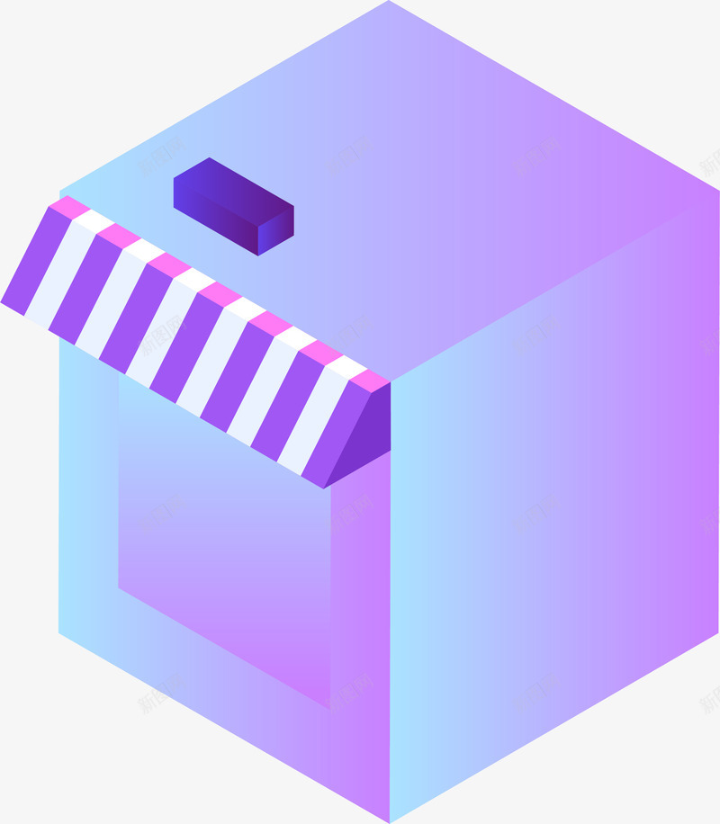 25D渐变实体商朝便利店矢量图ai免抠素材_新图网 https://ixintu.com 25D商务办公插画 25D渐变立体插画 办公 实体商朝便利店 科技插画 金融行业 矢量图