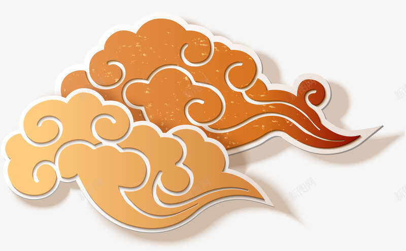 装饰祥云png免抠素材_新图网 https://ixintu.com 中国风 新年装饰 漂浮 祥云 装饰图案