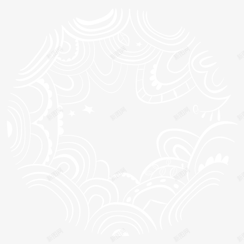 花边png免抠素材_新图网 https://ixintu.com AI素材 EPS PNG ai素材 png 冬季 动物 卡通 可爱 手绘素材 手绘花纹 清新素材 羽毛 花边