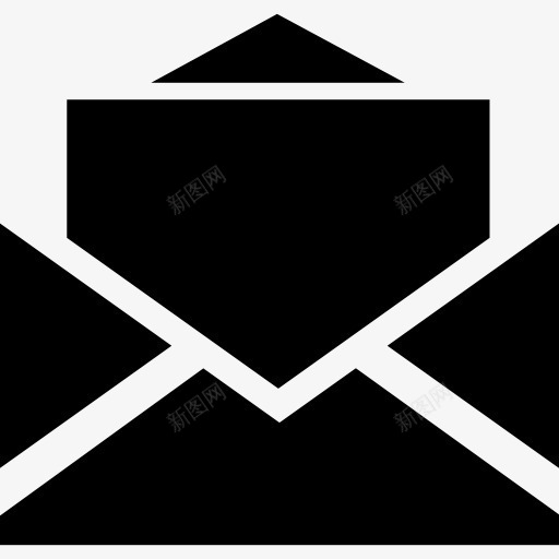打开信封的信图标png_新图网 https://ixintu.com 接口 注 电子邮件 短信 邮件