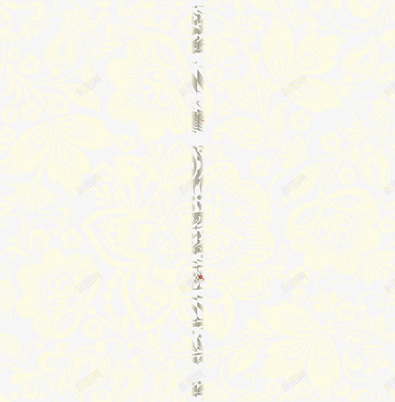黄色花纹背景png免抠素材_新图网 https://ixintu.com 欧式花纹 清新纹路 简约图案 花纹图案 边框纹理 黄色背景