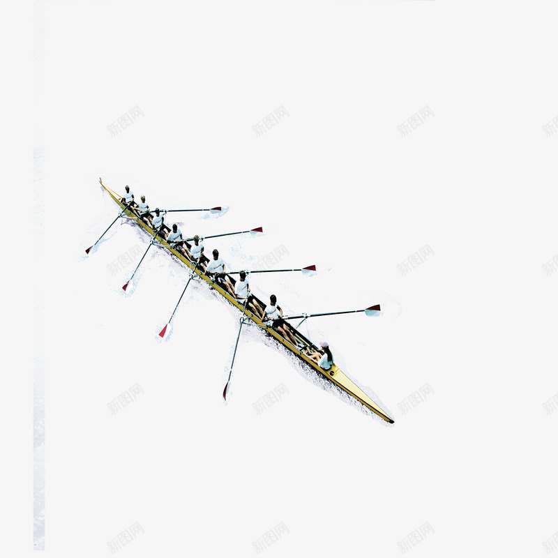 划舟png免抠素材_新图网 https://ixintu.com 划舟同心合作 孤舟
