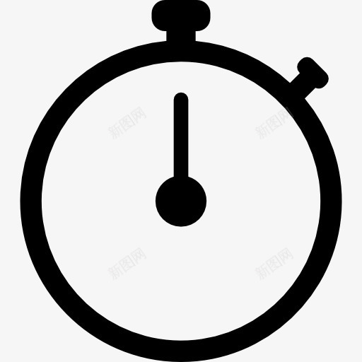 秒表图标png_新图网 https://ixintu.com 一分钟 戒指 手表 技术 秒 秒表矢量卡通图