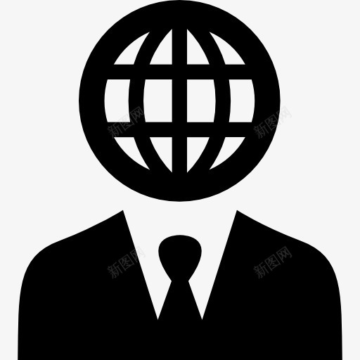 商人图标png_新图网 https://ixintu.com 人头像 商人 土工格栅 在世界范围内 工作 职业