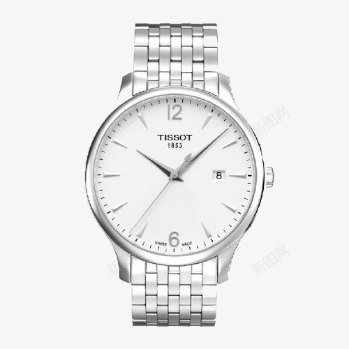 天梭俊雅系列石英男表png免抠素材_新图网 https://ixintu.com TISSOT 产品实物 名牌手表 男士手表 腕表