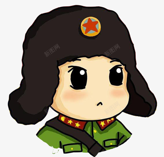 小雷锋png免抠素材_新图网 https://ixintu.com 人物 人物插画 卡通人物 学习雷锋 我是雷锋 插画 雷锋 雷锋同志