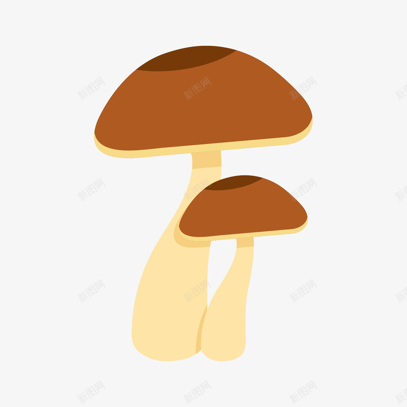 黄色的蘑菇png免抠素材_新图网 https://ixintu.com 秋季 秋季蘑菇 菌类 蘑菇 黄色 黄色蘑菇