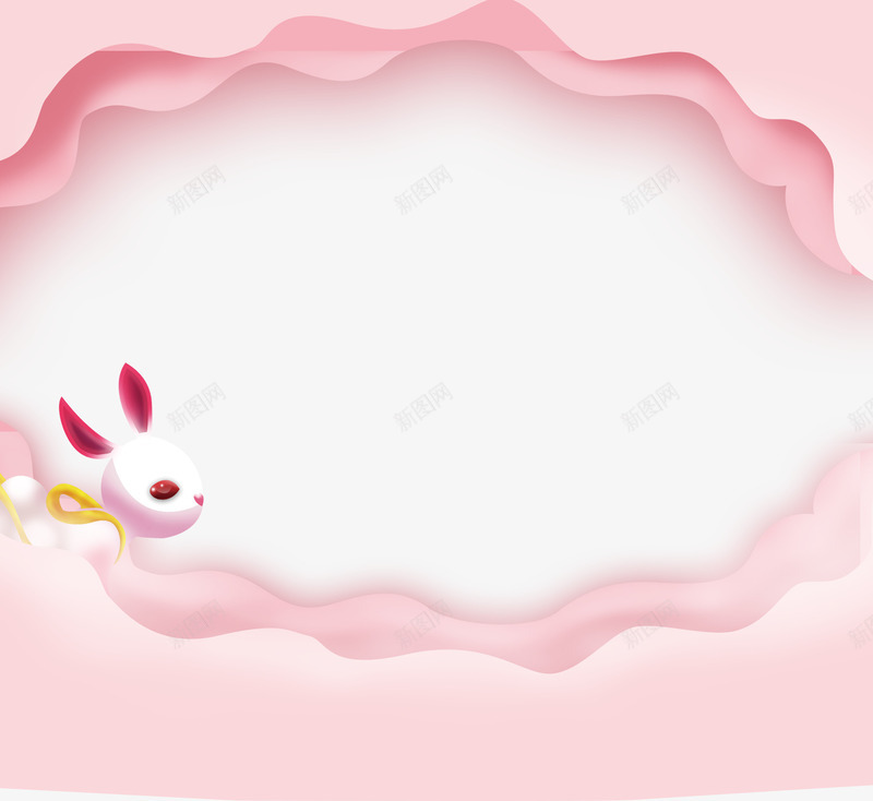 节日立体剪纸装饰png免抠素材_新图网 https://ixintu.com 七夕 剪纸 情人节 海报 海报边框 立体剪纸装饰 节日边框 边框 边框装饰