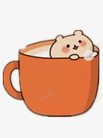 被子里的小猫png免抠素材_新图网 https://ixintu.com 动物 橙色 物品 粉色