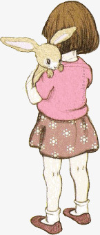 卡通欧美英伦风图标插画小png_新图网 https://ixintu.com 兔子 可爱 小女孩 手绘欧美 插画 欧美图案 欧美生活 欧美素描 浪漫 英伦风剪影 英伦风图片