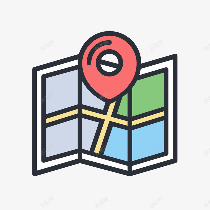 户外旅游度假标图标png_新图网 https://ixintu.com 图标 彩绘 户外旅游度假矢量图标 手绘 手绘卡通 插画 矢量材料