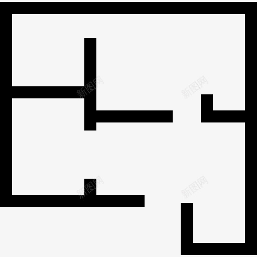 平面图标png_新图网 https://ixintu.com 平面规划 建筑 建筑方案 规划 设计房屋