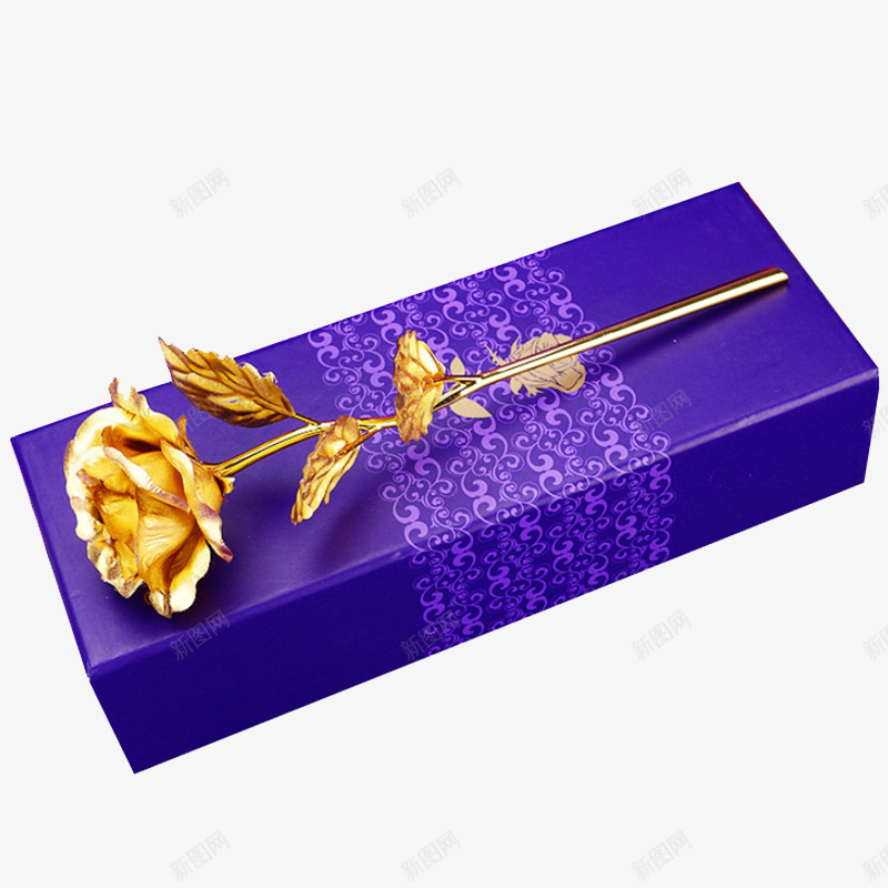 金箔玫瑰礼盒png免抠素材_新图网 https://ixintu.com 情人节 爱情 玫瑰花 礼盒 花朵 送人 金玫瑰 金箔 金箔玫瑰 金色 金花 金质花朵 镀金 黄金玫瑰