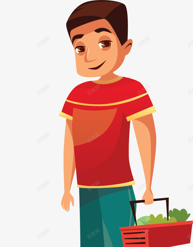 超市购物买菜的人矢量图ai免抠素材_新图网 https://ixintu.com 买菜的人 矢量png 购物 购物买菜 超市买菜 超市购物 矢量图