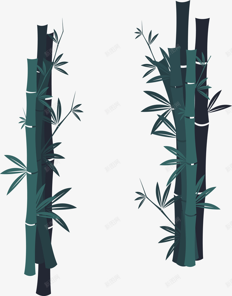 墨绿色竹林矢量图ai免抠素材_新图网 https://ixintu.com 墨绿竹子 墨绿竹林 墨绿色 矢量png 矢量图 竹子 竹林 竹林剪影